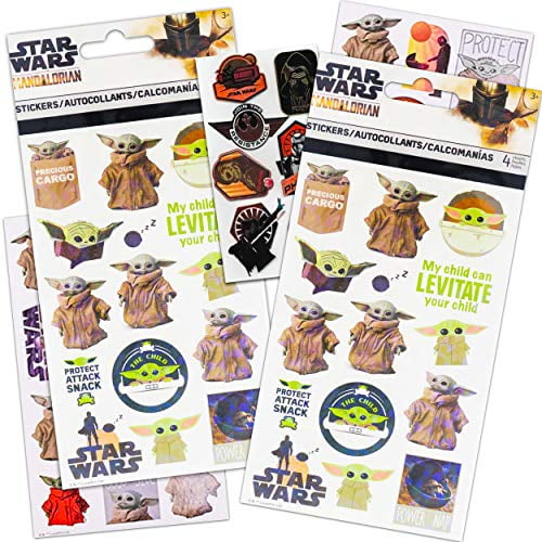 not from the shop 3 FREE STICKERS Baby Yoda Flipstick